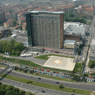 L'ospedale Cto dall'alto