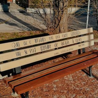 panchina della memoria panchina della memoria