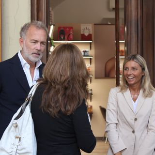 Paolo Damilano durante un sopralluogo in via Po