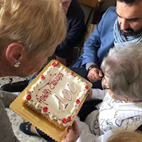 Moncalieri, il sindaco Montagna festeggia i 100 anni di nonna Casilde