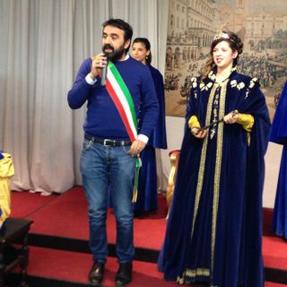 Lunetta con il sindaco Paolo Montagna - foto di repertorio