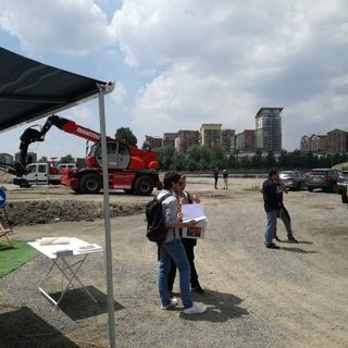 Parco Dora, prima pietra per i lavori di completamento sul lato di corso Mortara (FOTO e VIDEO)