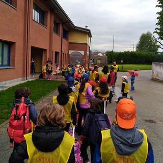 A Rivalta si va a scuola con il pedibus