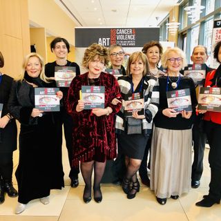 Inaugurata al Jefferson Hospital di Philadelphia la mostra &quot;Art vs Cancer&amp;violence”