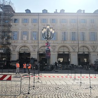 Piazza San Carlo riprese video spot Eurovision