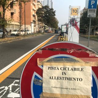 Ciclabile di via Cavalli, foto di repertorio