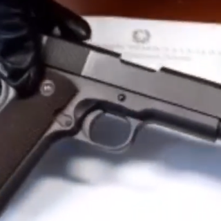 pistola recuperata dai carabinieri
