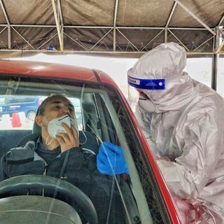 Test Covid al pit-stop per automobilisti