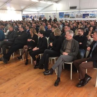 La platea della convention