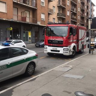 Vigili del fuoco e Polizia locale di Nichelino