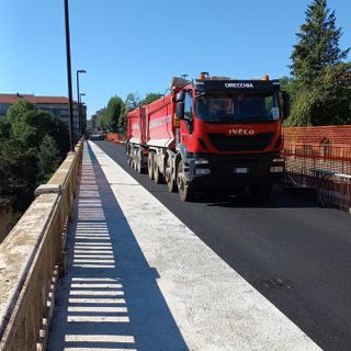 Ponte sulla Dora ad Alpignano, lavori in corso sulla strada provinciale 178