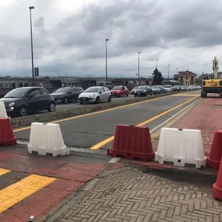 lavori ponte nuovo di Moncalieri