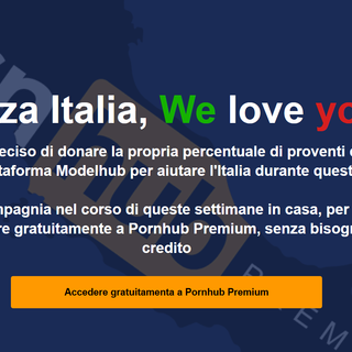 Coronavirus, la solidarietà ha tante forme: tra le risorse web, anche Pornhub diventa gratis per gli italiani