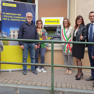 Installato il primo Postamat dell'ufficio postale di Bosconero