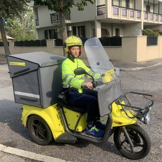 postina in motorino