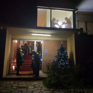 presepe di comunità in via guido reni 212