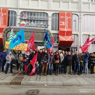 Italiaonline, nuova mobilitazione dei lavoratori per salvare la sede di Torino:&quot;Rispettate la Costituzione&quot;
