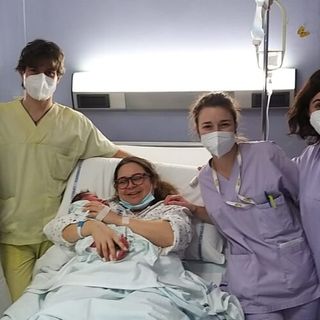 dalia, genitori e infermiere