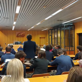 prima udienza processo via genova