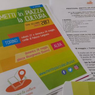 Torino e Alba mettono in piazza la cultura
