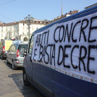 protesta ambulanti - foto di archivio
