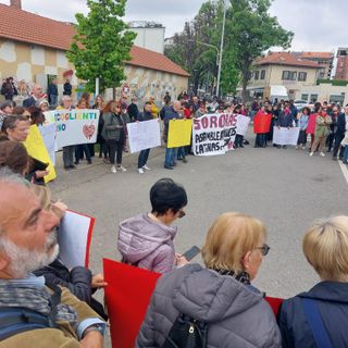 protesta Ufficio Immigrazione