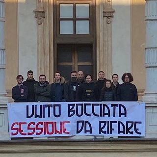 Protesta del Fuan in rettorato: &quot;Unito bocciata sessione da rifare&quot;