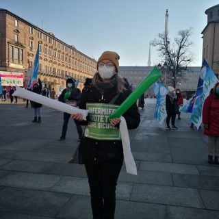 protesta infermieri