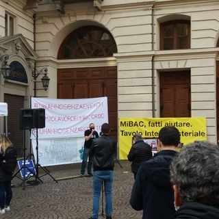 Dal Carignano a Roma: i lavoratori dello spettacolo riconquistano la scena dopo un anno di stop (FOTO e VIDEO)