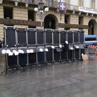 I lavoratori dello spettacolo &quot;murano&quot; la Regione: &quot;Qualcuno ci dica quando riapriremo&quot; (FOTO e VIDEO)