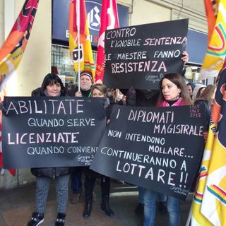 Vertenza maestre diplomate, Cub Scuola convocata mercoledì 17 al Ministero dell’Istruzione