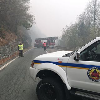 Incendi nel torinese: la Protezione Civile di Torino in prima linea