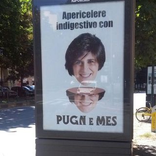 Appendino e il &quot;Pugn e mes&quot;: torna a colpire il Banksy torinese