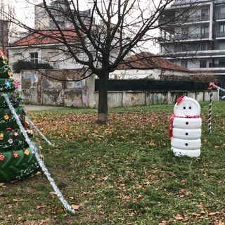 Chi ha rubato il naso al pupazzo di neve di Borgata Parella? (FOTO)
