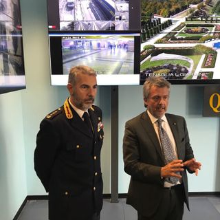 Il Questore inaugura nuova sala operativa, 3 mila telecamere su Torino e Venaria (fotogallery)