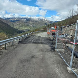 Riaperta a senso unico alternato la provinciale 23 del Sestriere a Champlas du Col