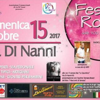Domani festa in via Di Nanni con musica, libri e tante bancarelle