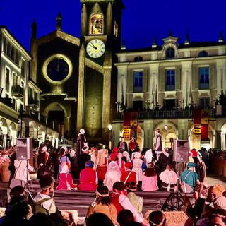 Un momento dell'ultima rievocazione storica a Moncalieri