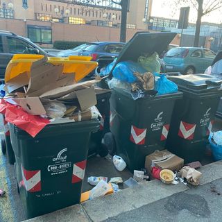 Bidoni pieni in Cit Turin