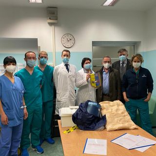 consegna delle apparecchiature