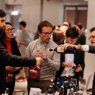 salone del vino - foto d'archivio