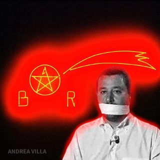 Salvini imbavagliato dalle Br, bloccato il profilo Facebook del &quot;Banksy&quot; di Torino