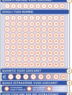 Il &quot;10eLotto&quot; premia Veneto, Friuli e Piemonte