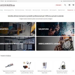 Macchinato.com: offerte di macchine e attrezzature per officine, laboratori, aziende e DIY