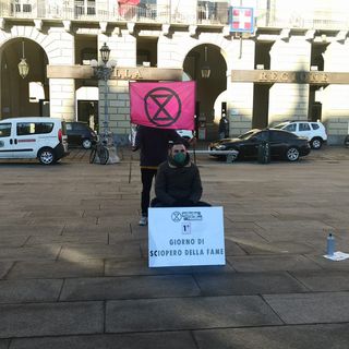 sciopero della fame extinction rebellion