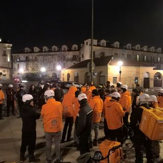 Lo sciopero dei riders