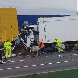 Foto: Marius Ionut Manole sul gruppo Facebook &quot;Tangenziale di Torino Nord e Sud Info Traffico&quot;