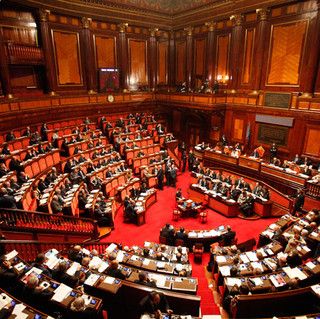 L'aula del Senato italiano