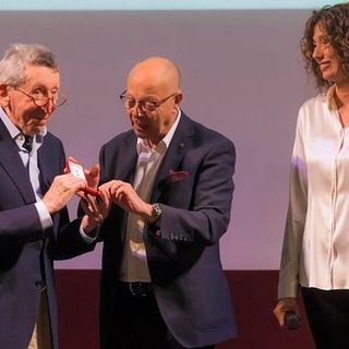 Sergio Romano con Gianfranco Imerito e Roberta Bellesini (ph. Franco Rabino)