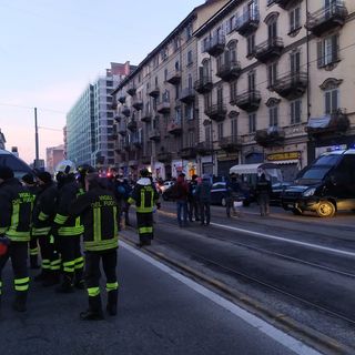 sgombero palazzina occupata corso giulio cesare